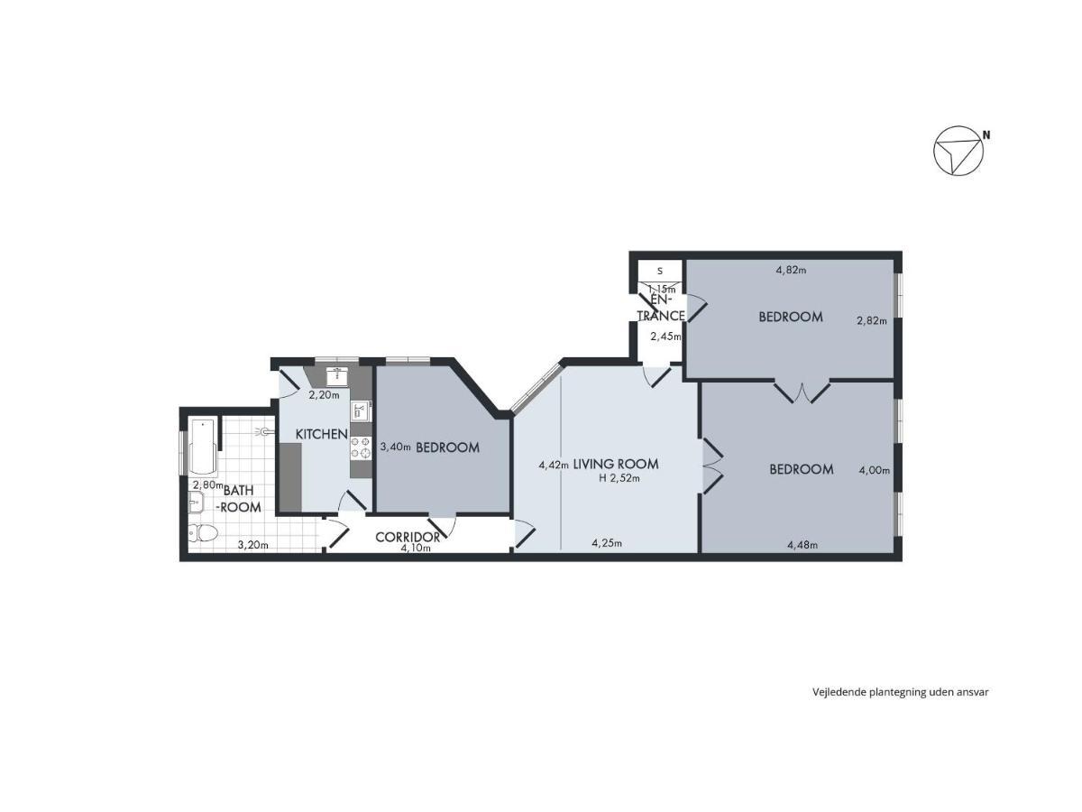 Sanders Stage - Perfectly Planned Three-Bedroom Apartment Near Nyhavn Köpenhamn Exteriör bild
